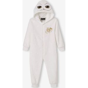 Harry Potter - Pyjamapak - Wit - Met Hedwig Print en Borduurwerk