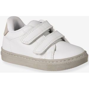 Baskets met klittenband baby ecru