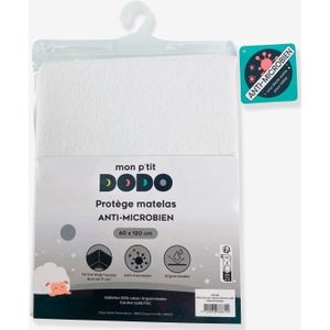 DODO - Antimicrobiële Matrashoes - Wit - 100% Waterdicht Katoenfleece