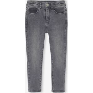 Slim meisjesjeans smal grijs