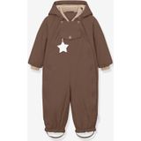 Unisex - Fleece Gevoerde Jas - Pruim - Voor Baby's