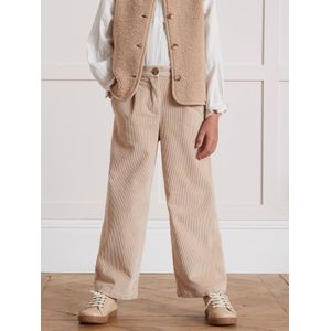 Wijde broek CYRILLUS beige