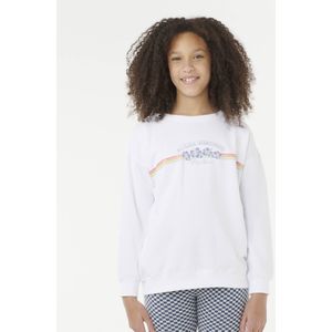 RIP CURL - Keepsakes - Sweater - Wit - Ontspannen Pasvorm - Exotische Bloemenprint