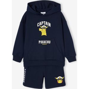 Set hoodie + short Pokemon marineblauw