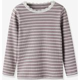 T-shirts - Zachtpaars - Top met Lange Mouwen - Meisjes