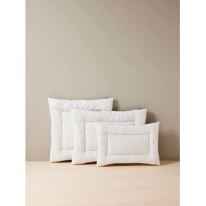 Plat hoofdkussen antihuisstofmijt Bi-ome wit