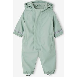 Regenpak - Baby - Blauw - 100% Waterafstotend Polyester - Met Capuchon