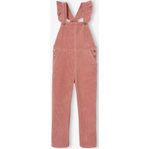 Salopette - Ribfluweel - Katoen - Ruches - Meisjes