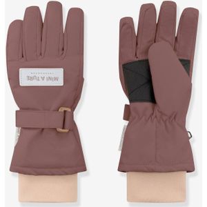 Unisex - Fleece Gevoerde Jas - Pruim - Voor Baby's