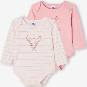 Set met 2 Disney-rompers Bambi baby rozen