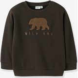 Sweatshirt - Regular Fit - Zacht - Lange Mouwen - Ronde Hals - 3D-borduring