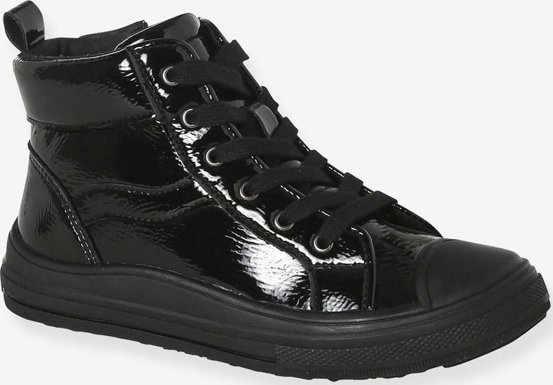 Sportschoenen - Zwart - Met Vetersluiting en Ritssluiting - Voor Meisjes