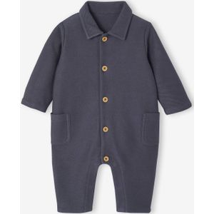 Babypakje in keperstof leiblauw