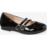 Ballerina's - Zwart - Met Dubbele Gesp