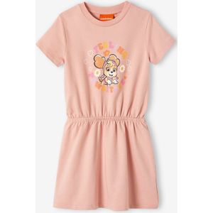 Paw Patrol meisjesjurk van fleecestof roze (poederkleur)