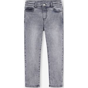 MorphologiK - Slim Fit Jeans - Denimgrijs - Stretchstof - Verstelbare Taille