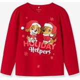 Paw Patrol - Kerst Top - Jersey - Lange Mouwen - Regular Fit