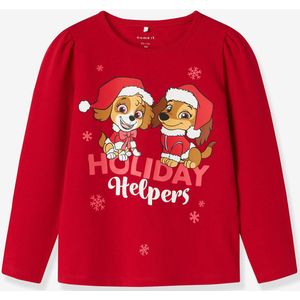 Paw Patrol - Kerst Top - Jersey - Lange Mouwen - Regular Fit