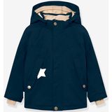 Jongenskleding - Donkerblauwe Jas - Fleecevoering - Voor Koele Dagen