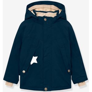 Jongenskleding - Donkerblauwe Jas - Fleecevoering - Voor Koele Dagen