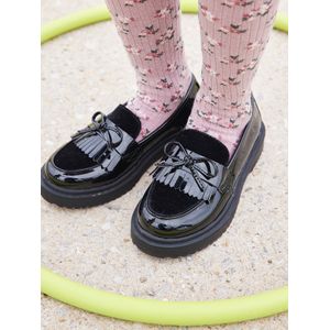Lakschoenen Junior zwart