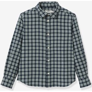 Geruit hemd voor jongens CYRILLUS blauw