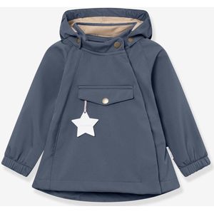 Unisex - Softshelljas - Donkerblauw - Voor Kinderen - Bescherming Tegen Weerselementen