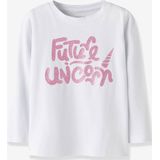 Top - Biologisch Katoen - Lange Mouwen - Glitterprint - Regular Fit