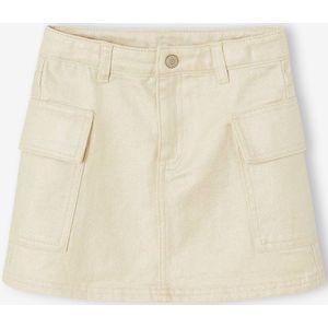 Cargo Rok - Licht Iriserend - Meisjes - 100% Katoen