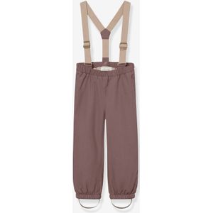 Unisex - Fleece Gevoerde Jas - Pruim - Voor Baby's