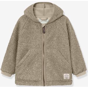 Unisex - Fleece Gevoerde Jas - Pruim - Voor Baby's