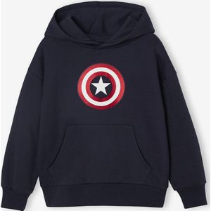 Marvel AVENGERS Captain America sweater met capuchon marineblauw