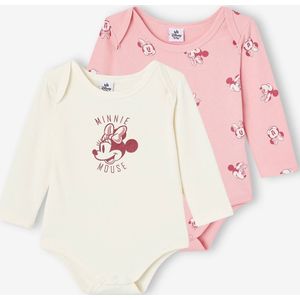Set met 2 babyrompers met Disney Minnie rozen