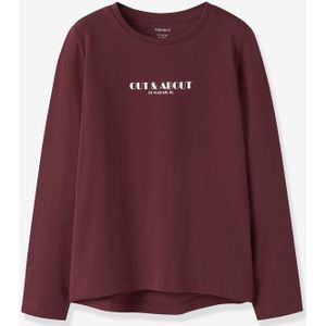 T-shirt met lange mouwen NKFVIX meisje NAME IT bordeauxrood