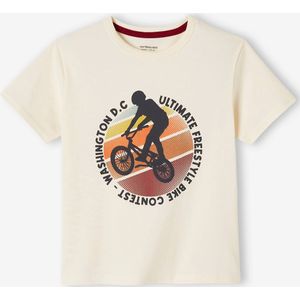Vertbaudet Jongensshirt met korte mouwen en grafisch ontwerp