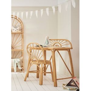 Basisbureau Soleil in rotan hout