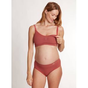 Zwangerschaps- en borstvoedingsbeha Zoé CACHE COEUR terracotta