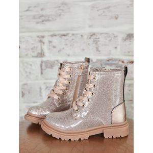 Hoge Schonenen - Goud - Geveterd en Geritst - Voor Kinderen