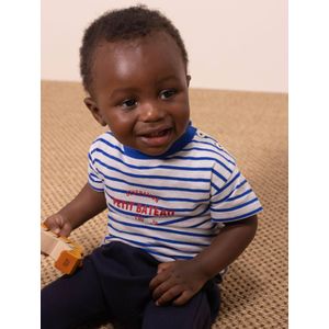 T-shirt met korte mouwen van biologisch katoen PETIT BATEAU wit