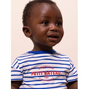 T-shirt met korte mouwen PETIT BATEAU blauw