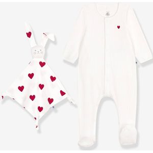 Babypakje cadeau set in fluweel / velours PETIT BATEAU