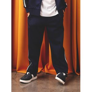 Technische joggingbroek voor jongens marineblauw