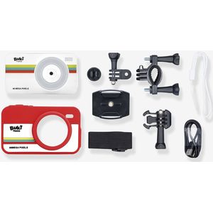 Fotoapparaat 2 in 1 - Rood - 2 Megapixels - Digitale Camera