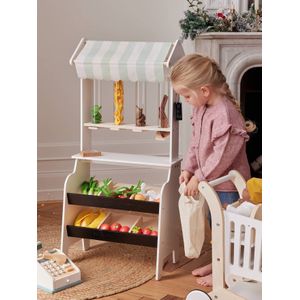 Fruit- en groentekraam van FSC 100%-hout beige