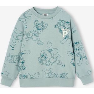 Sweatshirt jongens Paw Patrol blauwgroen