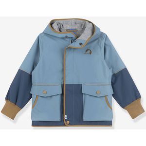 Waterdichte regenjas voor kinderen KIVA MOVE FINKID middenblauw