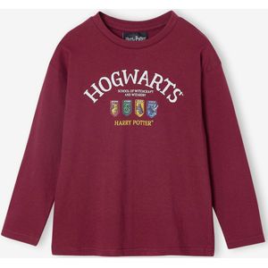 T-shirt met lange mouwen HARRY POTTER jongen bordeauxrood