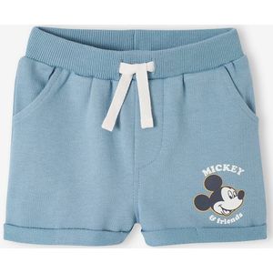 Fleece jongensshort voor baby's Disney Mickey hemelsblauw