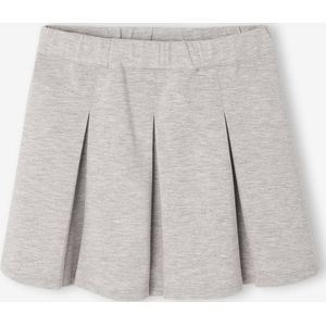 Plooirok die je gemakkelijk kunt aantrekken grijs