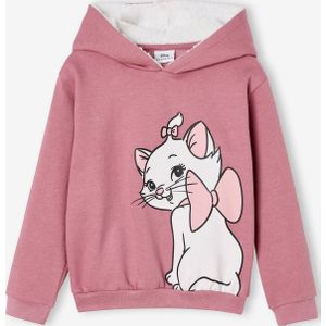 Marie sweater met capuchon van fleece rozen